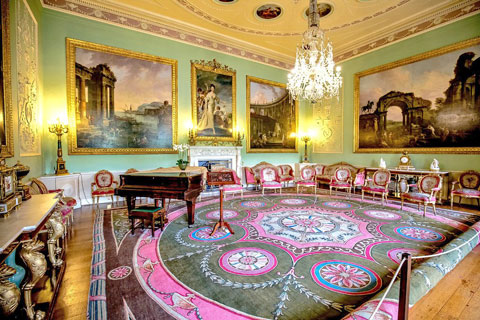 Music room at Harewood House